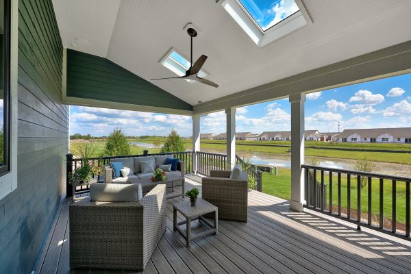 Covered Deck Construction in Woodbridge