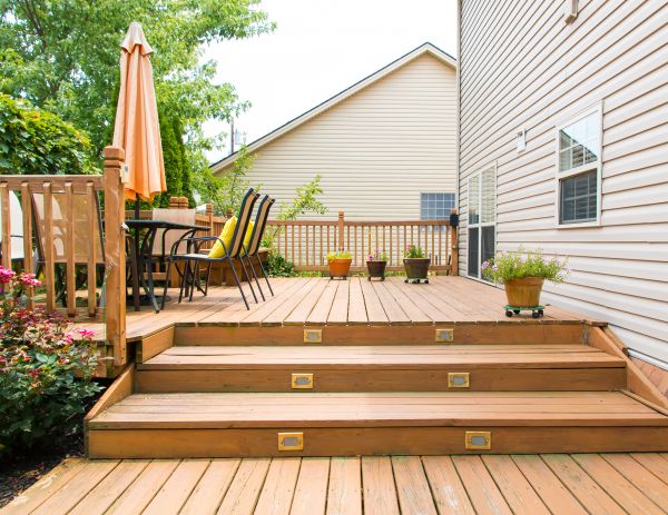 Wooden Patio Installation in Woodbridge