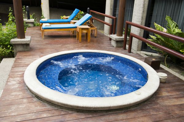 Hot Tub Deck Construction in Woodbridge