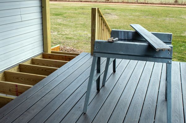 Porch Board Installation